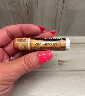 Rare Vanilla Latte Chapstick Lip Balm NEW
